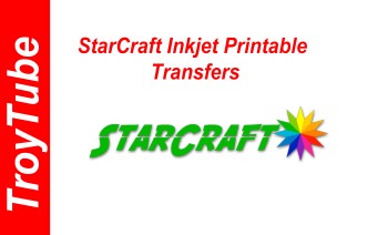 Inkjet Printable Heat Transfers from StarCraft