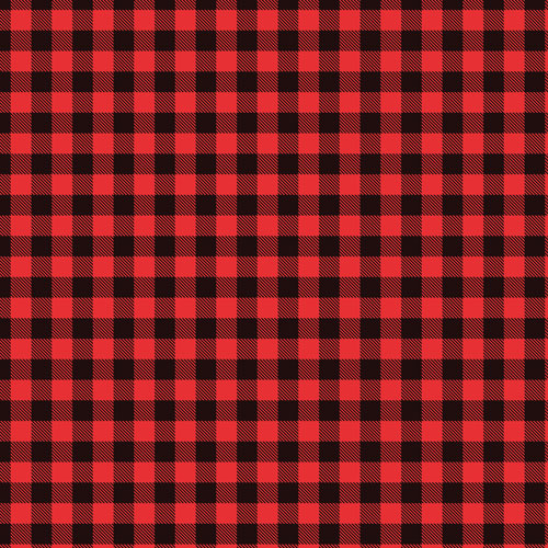 Crafter's Square Permanent Vinyl Paper 12 x 48 - New - Buffalo Red & Black Plaid