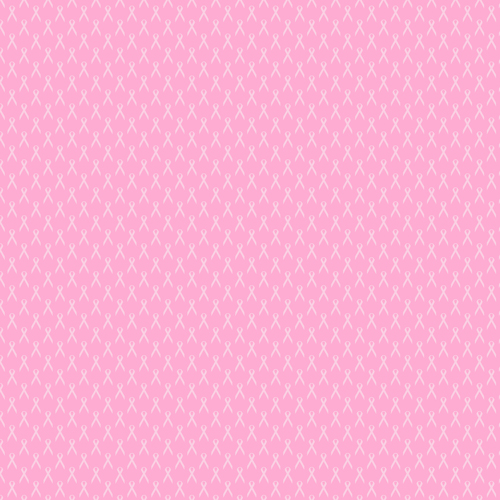 Printed pattern permanent vinyl Pink Awareness Ribbon Print 12
