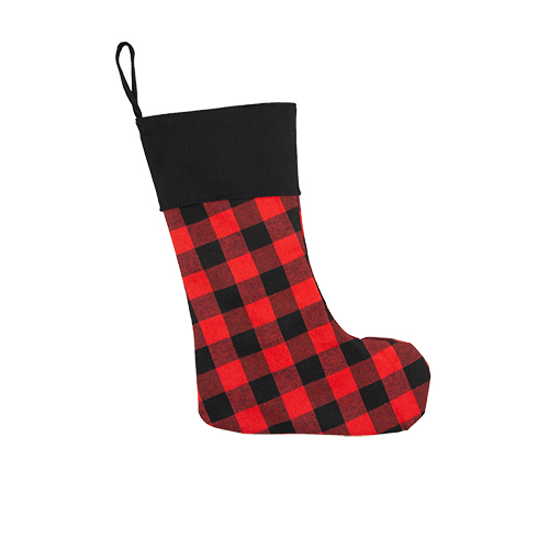 Stocking - Red Buffalo Plaid