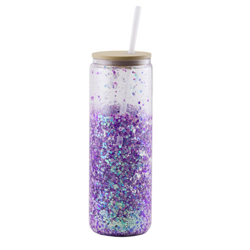 Snow Globe Tumblers With Assorted Glitter, Glycerin, And Tumbler Topper  Supplies