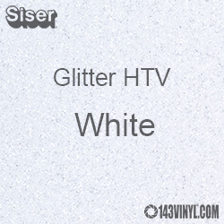 White - Glitter HTV