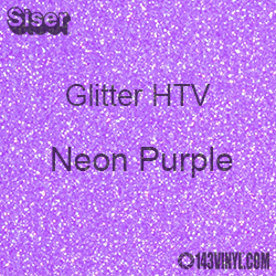 Glitter HTV Vinyl 12x20