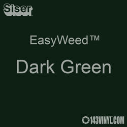 Siser EasyWeed HTV: 12 x 12 Sheet - Dark Green