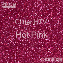 Lady Pink Glitter HTV 12” x 19.5” Sheet - Heat Transfer Vinyl – The HTV  Store