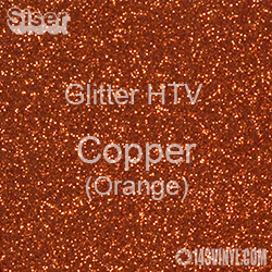SISER GLITTER HEAT TRANSFER VINYL, 12 inch x 20 inch