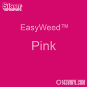 Siser EasyWeed HTV: 12 x 12 Sheet - Pink