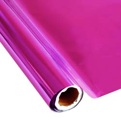 25 Foot Roll of 12" StarCraft Electra Foil - Pink