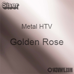 Golden Rose Metal Siser HTV / Heat Transfer Vinyl / Tshirt Vinyl / Iro