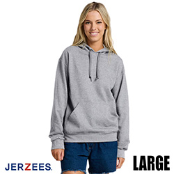 Jerzees Ultimate Fleece Pullover Hood - Athletic Heather - Large