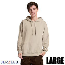 Jerzees Ultimate Fleece Pullover Hood - Putty - Large