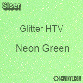 Glitter HTV: 12 x 20 - Neon Pink