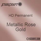12 x 24 Sheet - StarCraft HD Glossy Permanent Vinyl - Metallic Gold