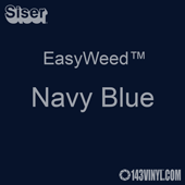 Siser EasyWeed HTV: 12 x 15 Sheet - Navy Blue