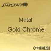 12 x 12 StarCraft Metal - Chrome Gunmetal - Metallic Adhesive Vinyl 