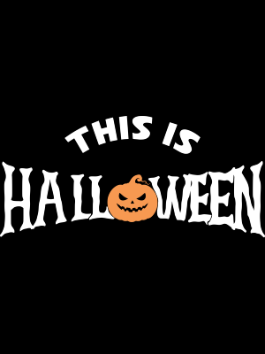This Is Halloween - White Text - 143