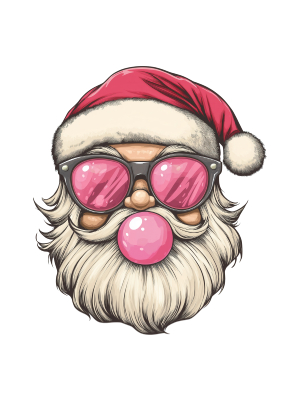 Bubble Gum Santa - Grey Glasses - 143