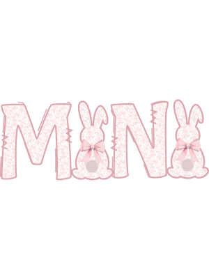 Damask Bunny - Mini - 143