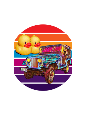 Duck Duck Jeep - Retro - 143