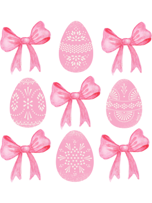 Coquette Bows - Easter - 143