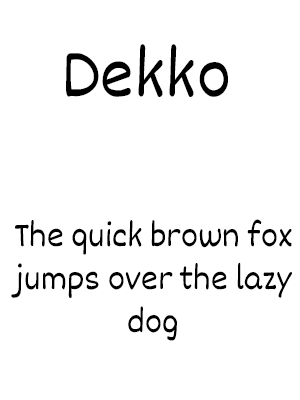 Dekko