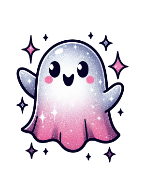 Glittery Ghost - 143