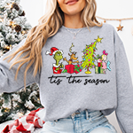 Press Ready Transfer Sheet - Grinch Tis the Season