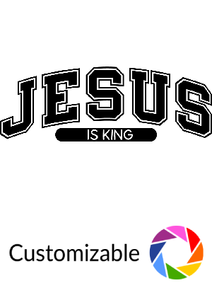 Jesus is King - Varsity - Shape