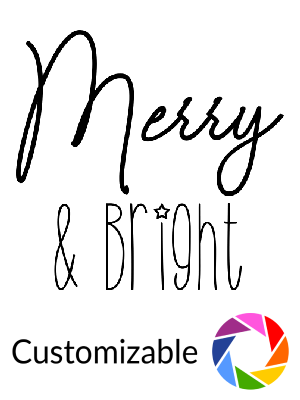 Merry and Bright - Shape