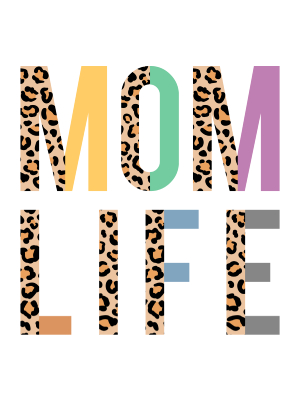 Mom Life - Split Leopard - 143