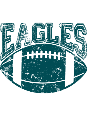 Eagles Football - Green - 143