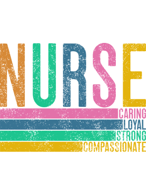 Nurse Adjectives - Bold Colors - 143