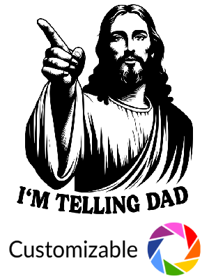 Jesus is Telling Dad - Shape