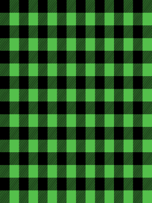 True Green Buffalo Plaid