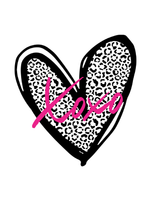 XOXO - Leopard Heart - 143