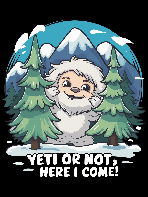 Yeti Or Not Here I Come - 143