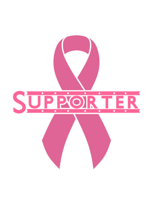 Breast Cancer Supporter Ribbon - 143