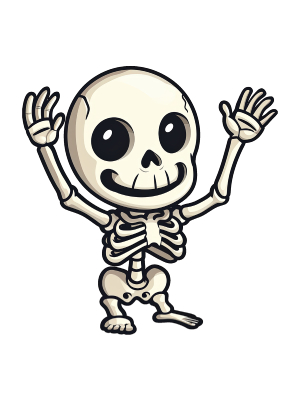 Cute Baby Skelly - 143