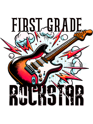 First Grade Rockstar - 143 