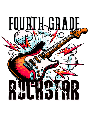 Fourth Grade Rockstar -143