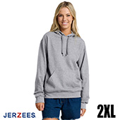 Jerzees Ultimate Fleece Pullover Hood - Athletic Heather - 2XL