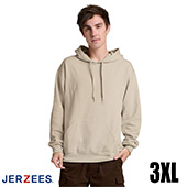 Jerzees Ultimate Fleece Pullover Hood - Putty - 3XL