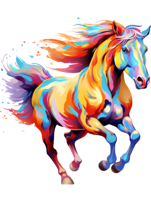 Rainbow Horse - 143
