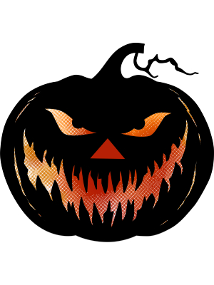 Scary Jack-O-Lantern - 143