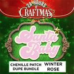 Chenille Patch Dupe Bundle - Winter Rose