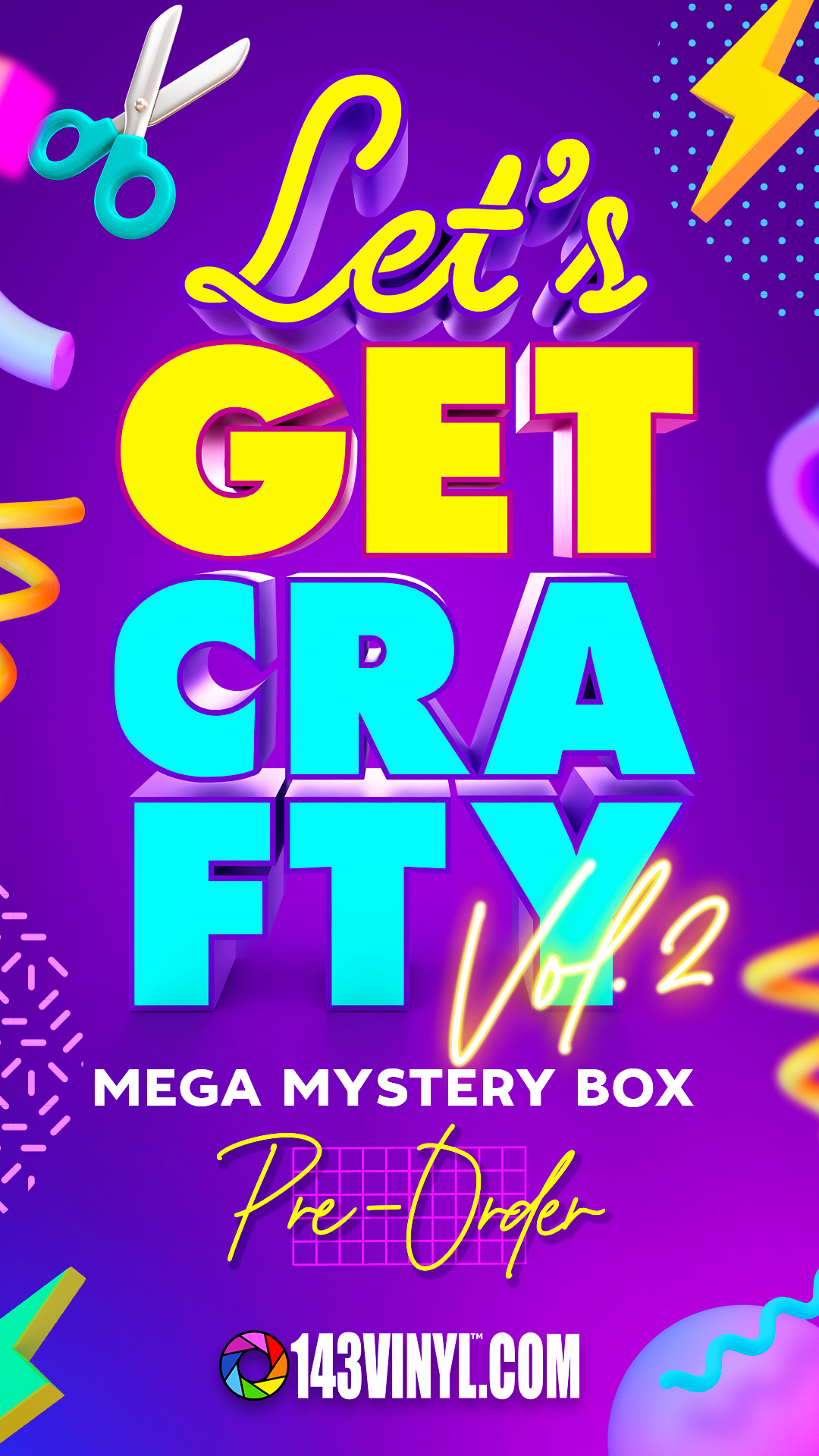 Let's Get Crafty Mega Mystery Box Vol. 2 Pre-order